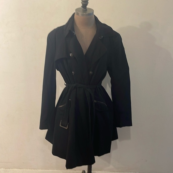 Asos military style, tie waist, black jacket - Picture 4 of 8